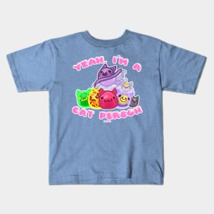 Fan of Cat Slimes Kids T-Shirt